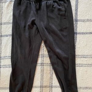 Athletic Works Black Sweatpants Relaxed Fit Joggers